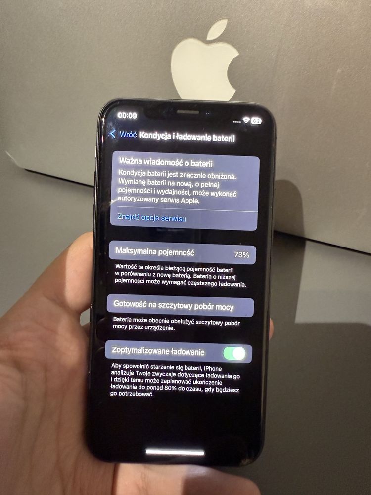 Iphone XS 64 GB Space Gray 73%