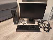 Komputer stacjonarny Lenovo ThinkCentre M920S + monitor HP VH22 + klaw