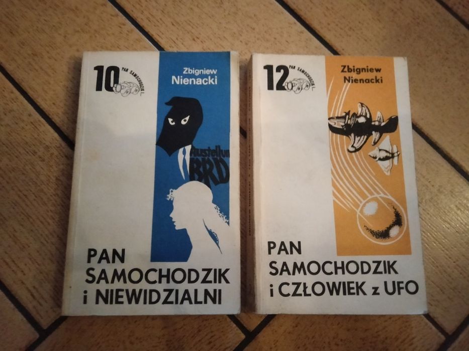 Stare książki Pan samochodzik Zbigniew Nienacki zestaw