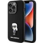 Etui Karl Lagerfeld Silicone Ikonik Metal Pin na iPhone 15 Pro Max - c