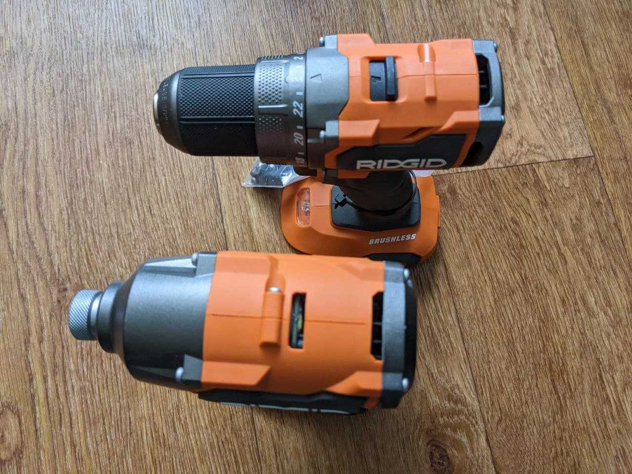 Набор аккумуляторных шуруповертов Ridgid 18V
