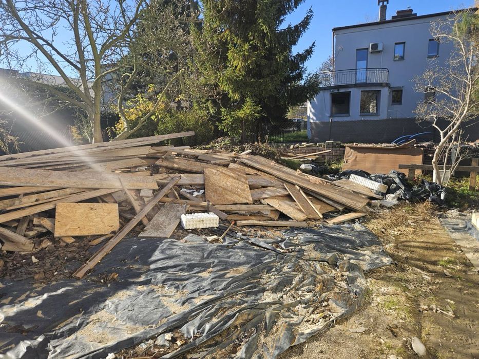 Oddam drewno pozostałe z budowy