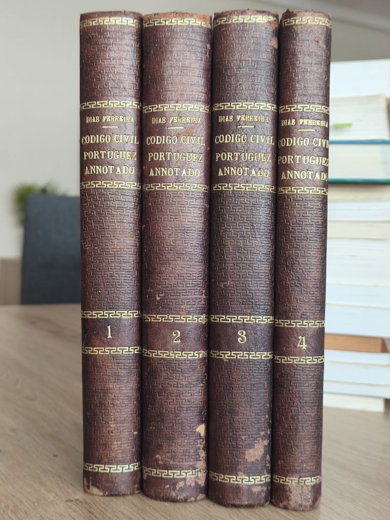 Código Civil Portuguez Annotado - 4 Volumes