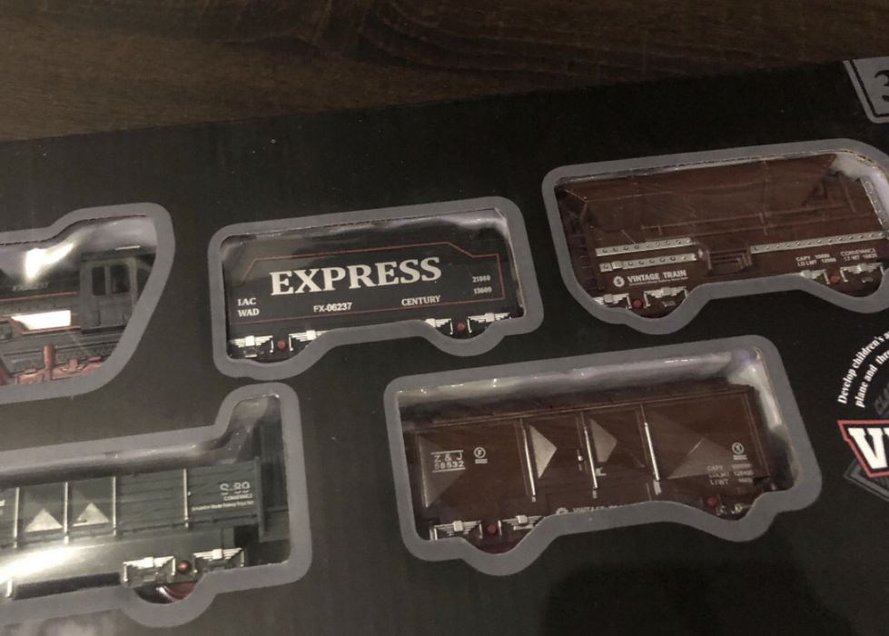 Lokomotywa pociąg na baterie zestaw z torami 48tknz