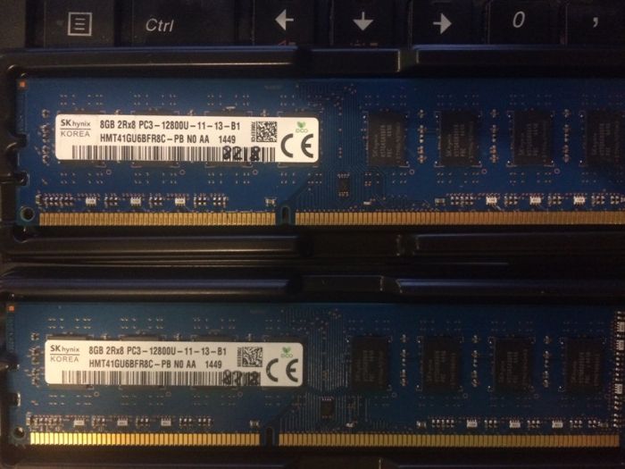 DDR3 8GB SDRAM Samsung, Kingston, hynix