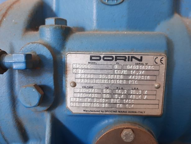 Motor de frio Dorin para câmara de congelados