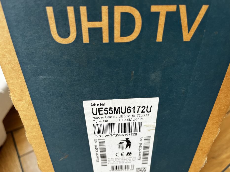 samsung 55 cali 4k UHD smart TV