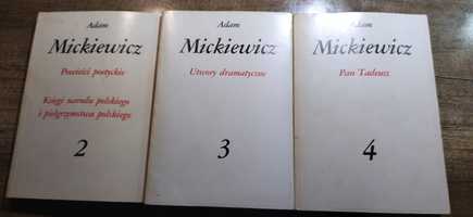 Adam Mickiewicz Powieści poetyckie,Utwory dramatyczne,Pan Tadeusz ,