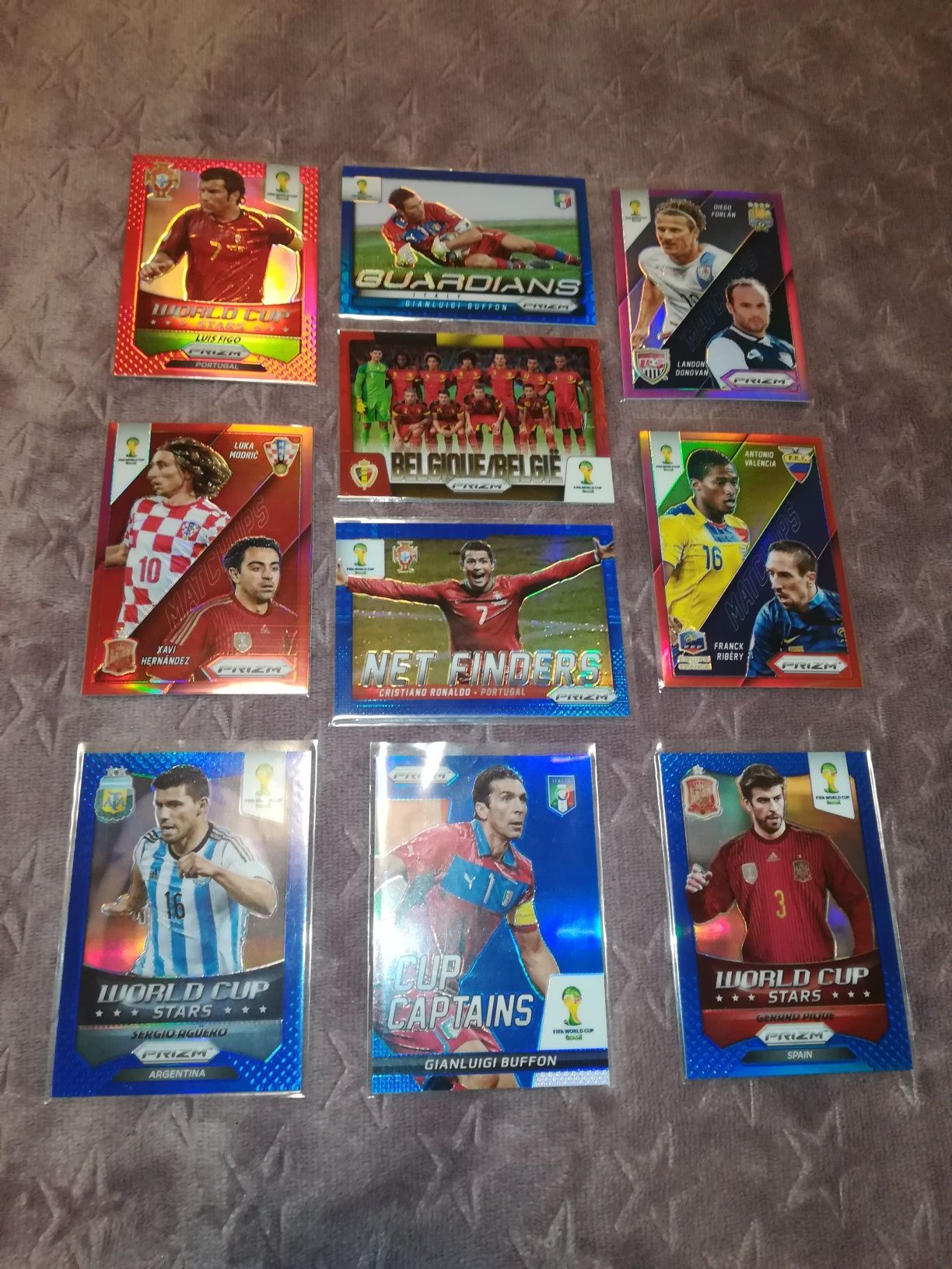 Karty BASE & INSERT LIMITED Panini PRIZM - FIFA World Cup 2014