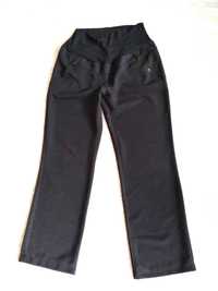 Happymum- Eleganckie czarne spodnie ciążowe - rozm XL