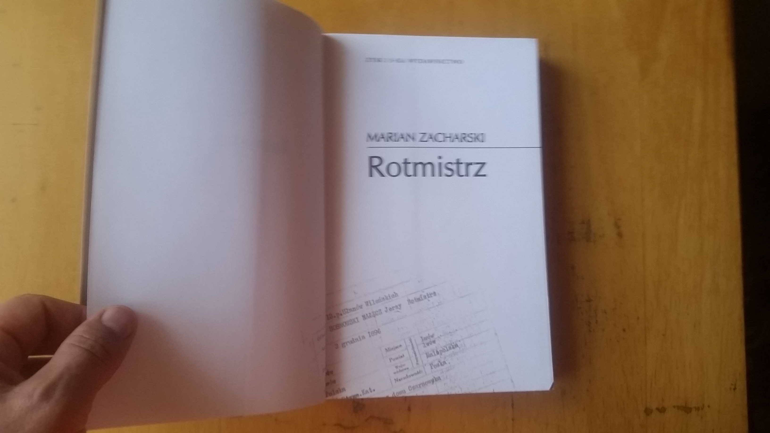 Rotmistrz Marian Zacharski