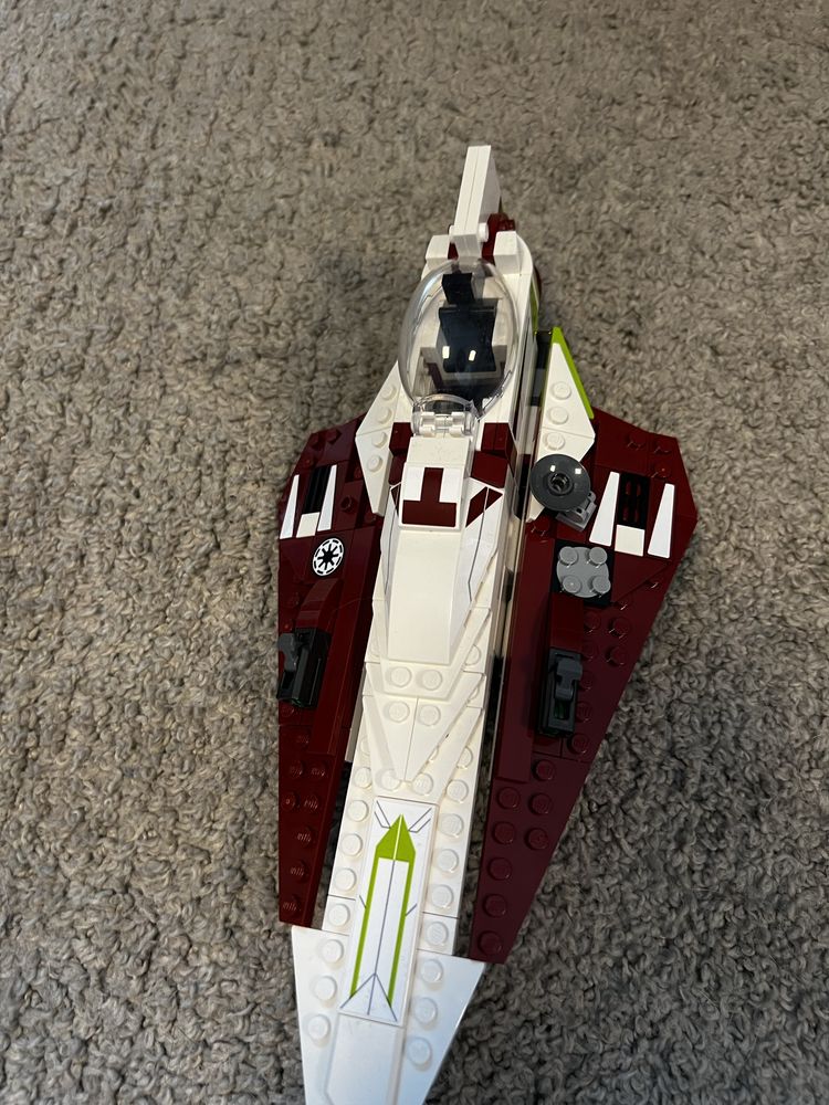 Lego Star Wars Obi Wan Kenobi Jedifighter SAMA BUDOWLA