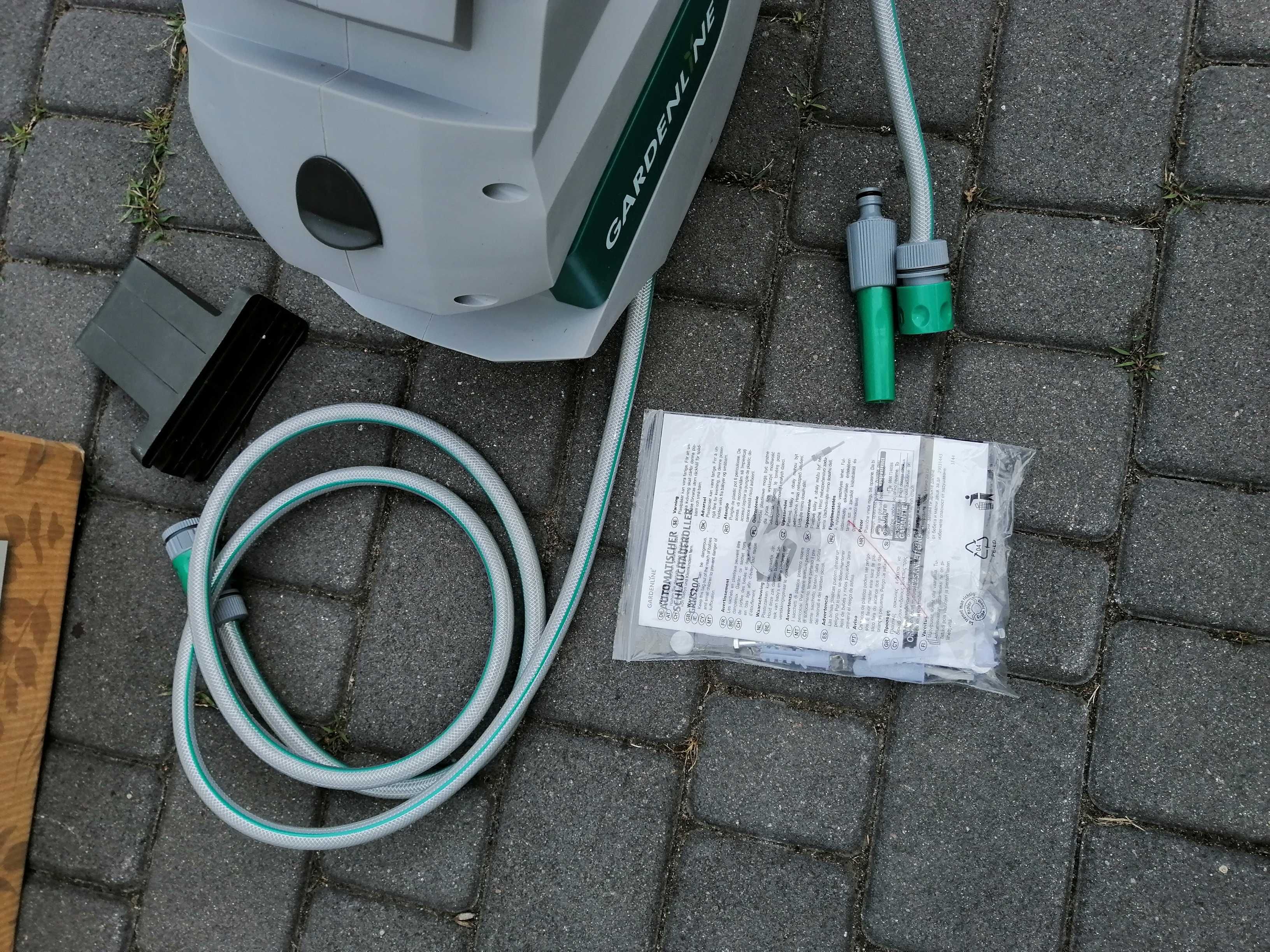 wąż ogrodowy z nawijakiem będen gardenline 20mb 1/2