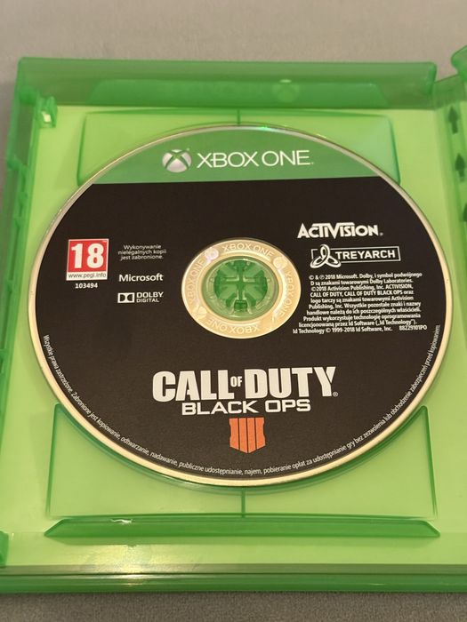 Xbox One Series X Call Of Duty Black Ops IIII 4 PL!