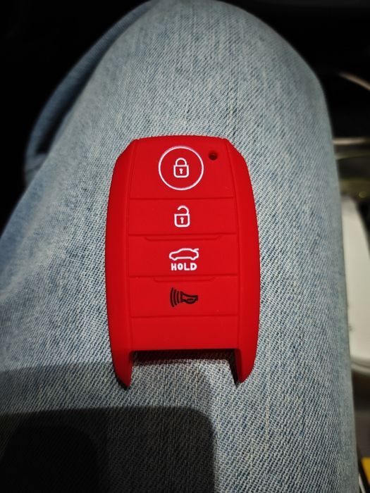 Чохол на ключ Kia силіконовий