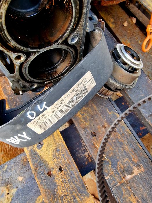 Silnik Skoda Fabia VW Polo Seat 1,4 16V BKY uszkodzony