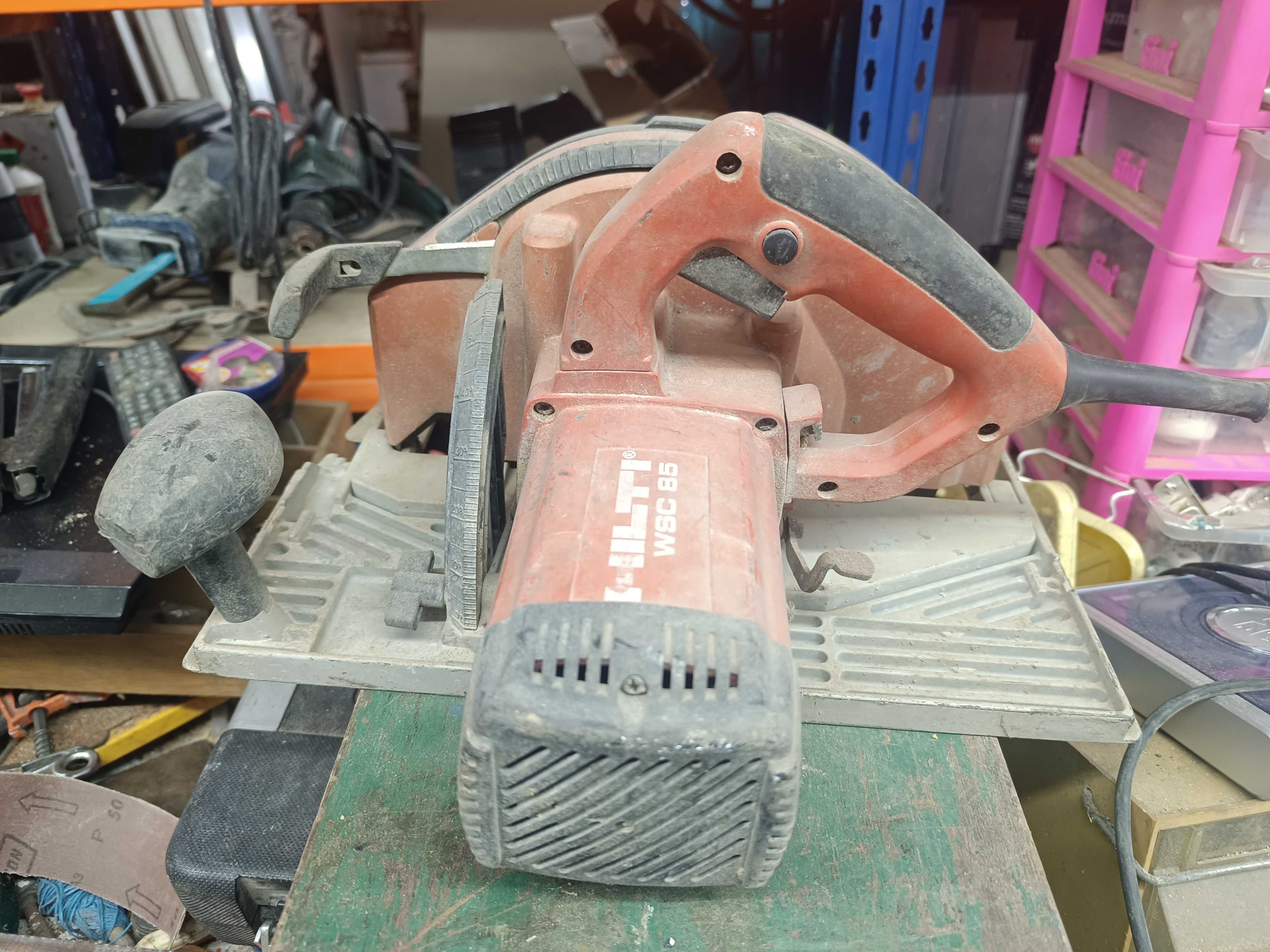 Máquina circular corte de madeira hilti