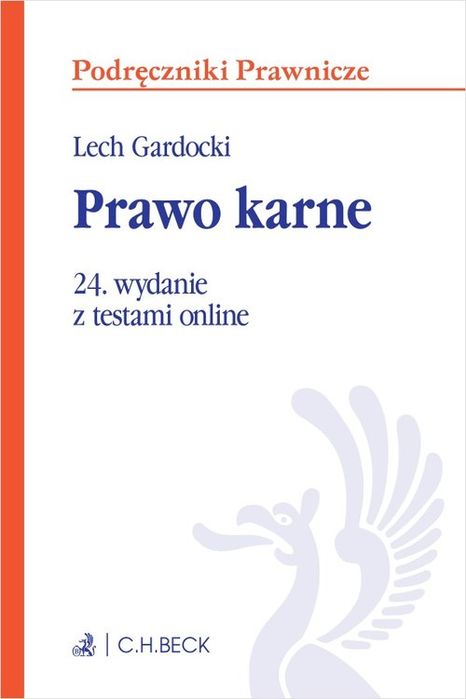 Prawo Karne Z Testami Online Gardocki Lech