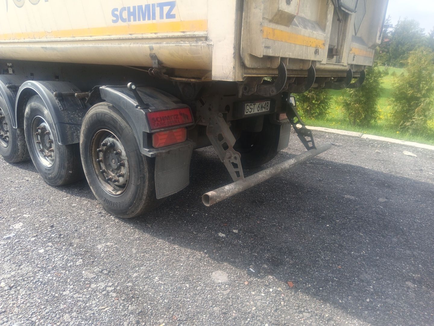 Sprzedam naczepę wywrotkę schmitz 45m3
