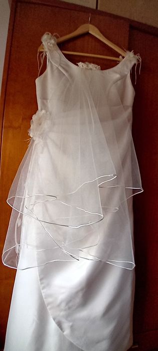 Vestido de noiva +véu