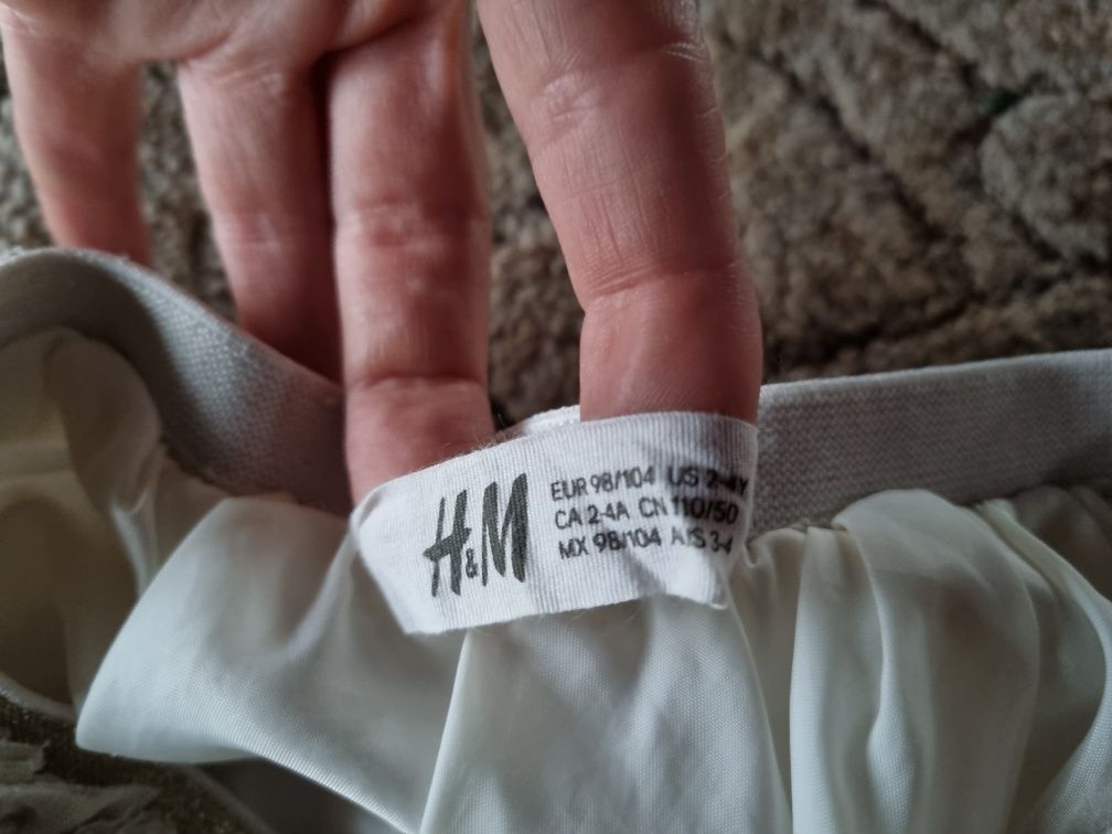 Spódniczka 98 104 H&M