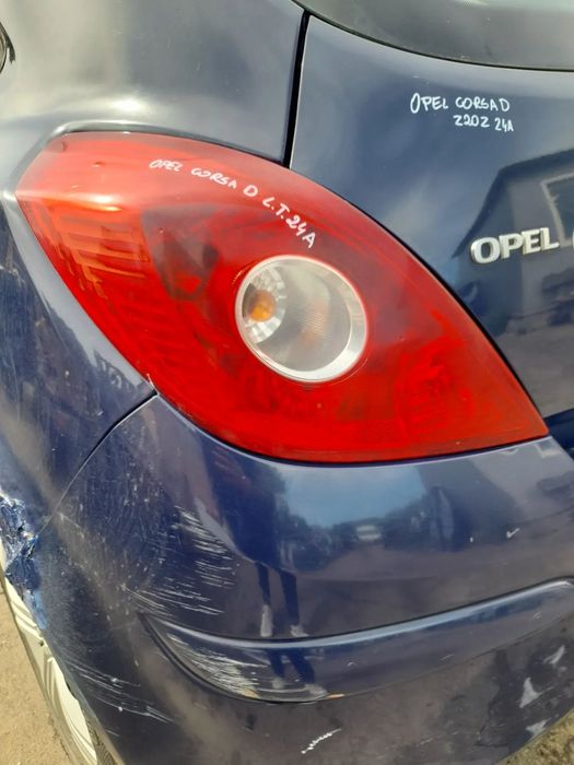 OPEL CORSA D LAMPA LEWY TYŁ LEWA TYLNA