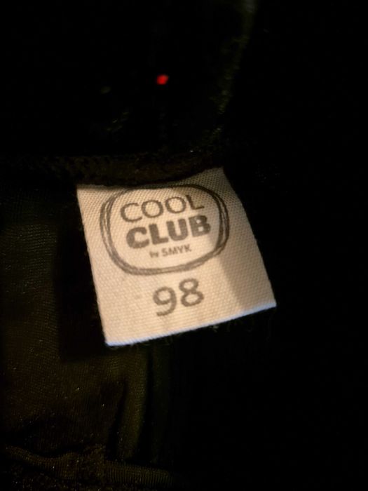 Leginsy / getry czarne brokatowe rozm. 98