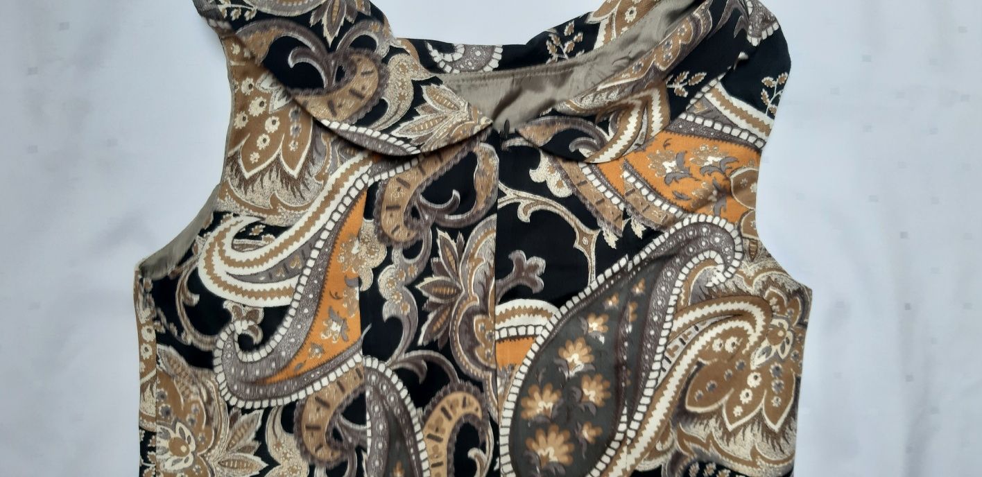 Sukienka wzór paisley Topsi