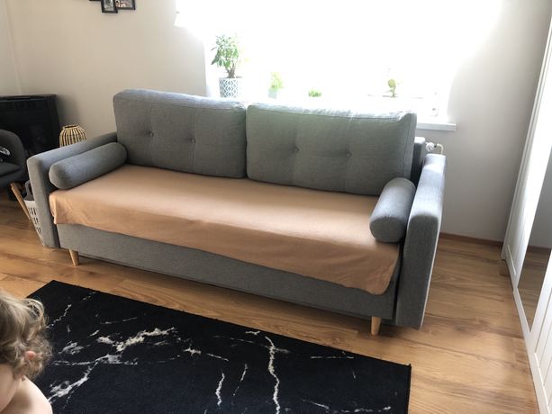 Sofa rozkładana łózko funkcja spania