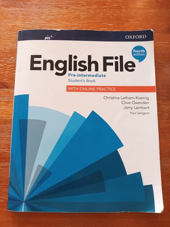 English File. 4th edition. Podręcznik do języka angielskiego.