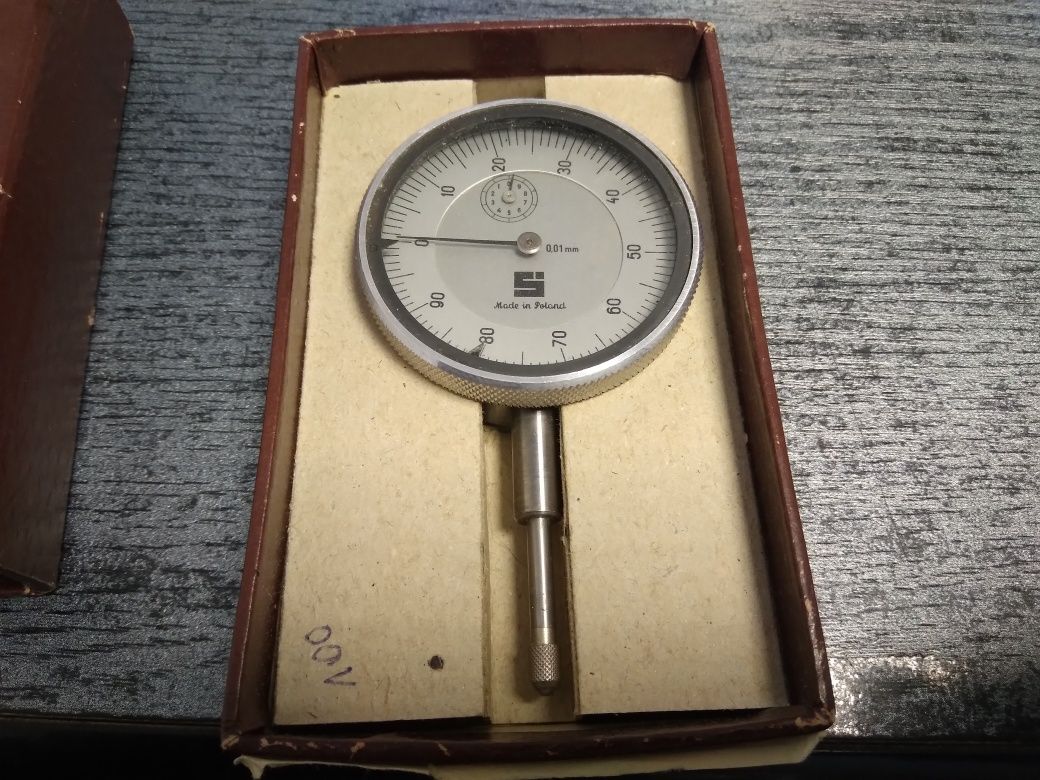 Czujnik zębaty zegarowy Dial Gauge Poland Prl