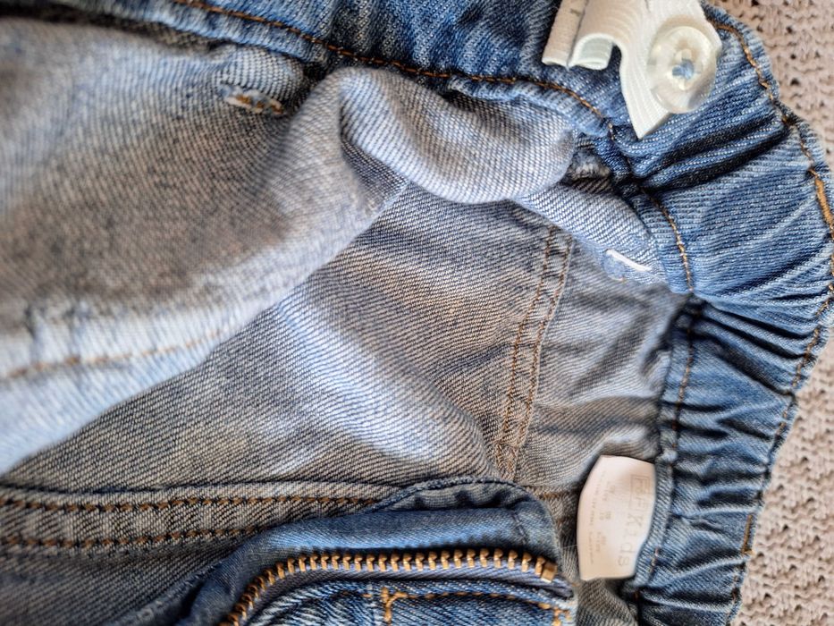 F&F spódnica jeansowa z kieszeniami r.140