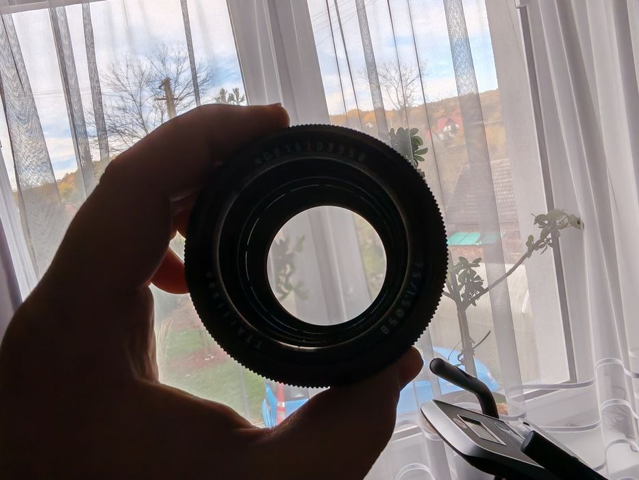 TTartisan 75/1.5 m42 biotar replika, stan igła