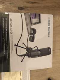 Mikrofon Audio-Technica AT2020USB+ pop filtr i statyw