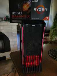 Komputer Ryzen 7 5800x 8 rdzeni, AMD RX 5500XT, B550, 600W, 16GB RAM