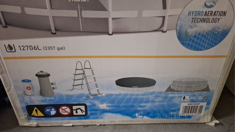 Intex prism frame premium pool set
