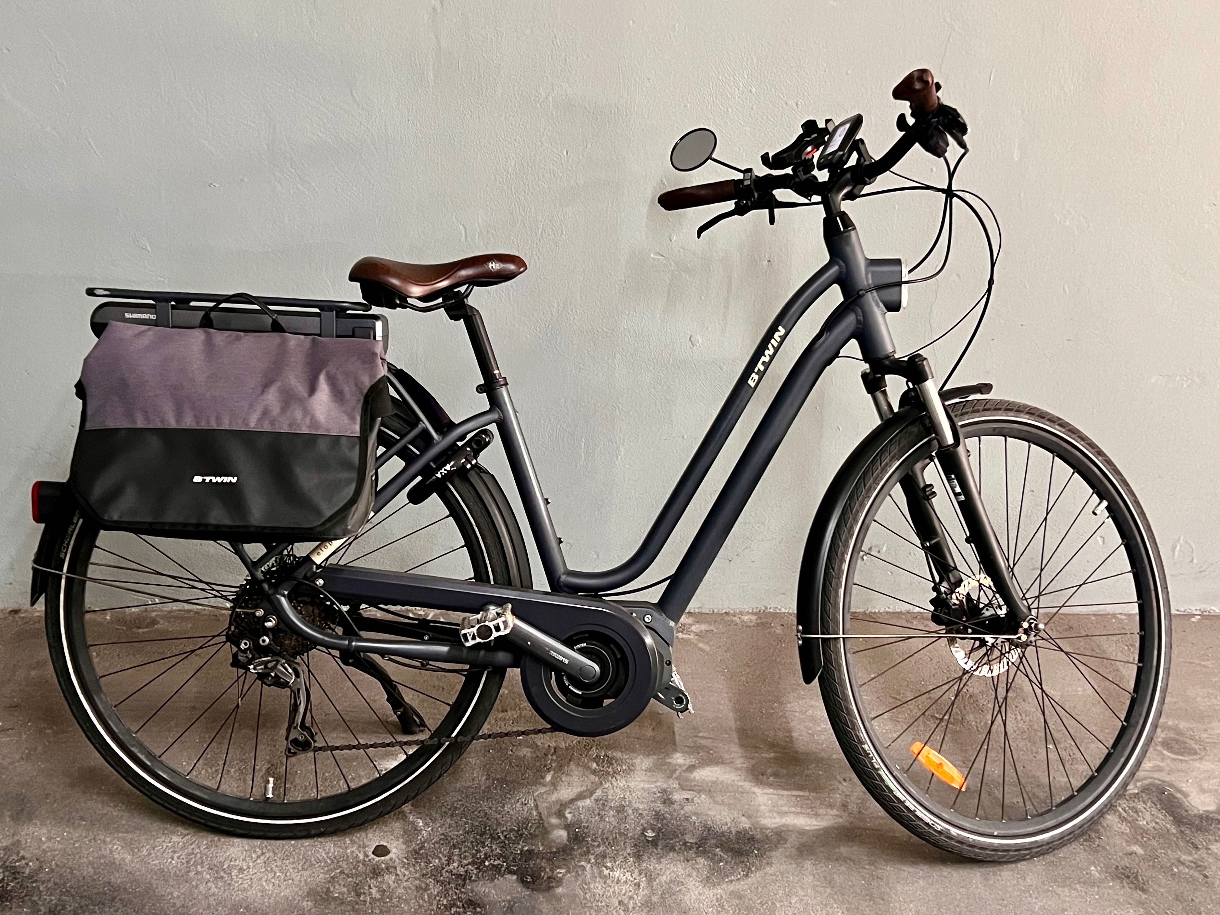 Bicicleta elétrica urbana ELOPS 940E com motor central (NOVO PREÇO !)