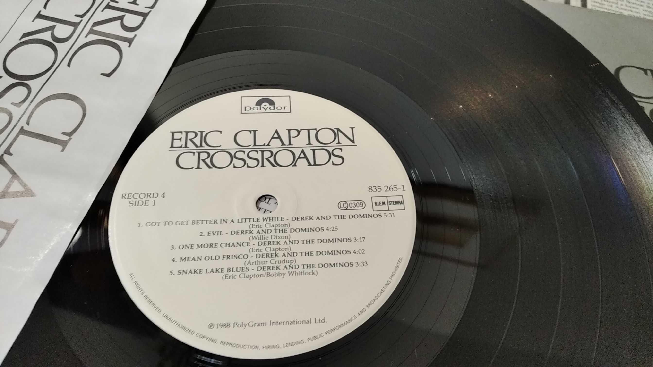 Winyl Eric Clapton Crossroads 6LP NM/EX Kaseta