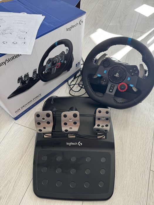 Ігровий руль і педалі Logitech G29 Driving Force для PlayStation / PC
