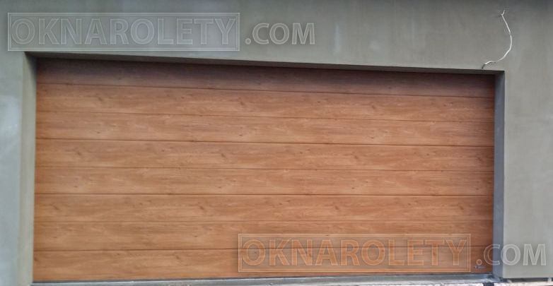 Brama segmentowa Antracyt Brąz Biała 270x230 Wrocław