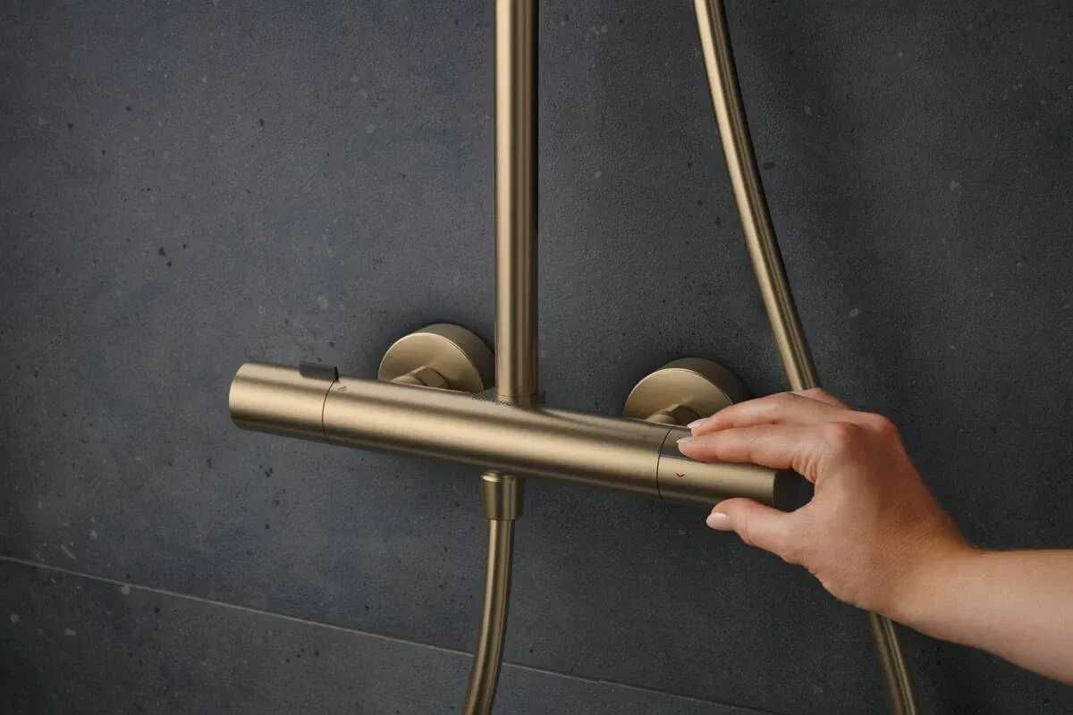Душова система Hansgrohe Pulsify S Puro Showerpipe 260 1jet з терм.