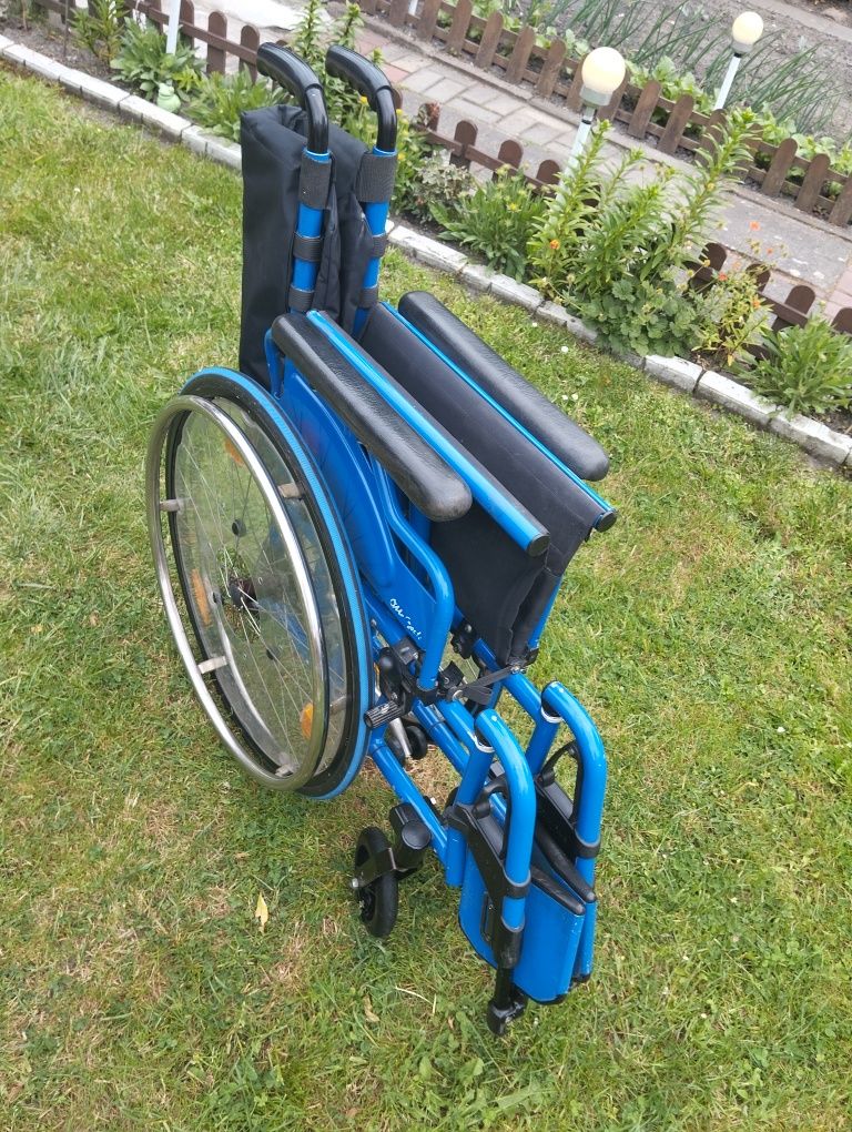 Wózek inwalidzki półaktywny lekki aluminiowy Otto Bock
