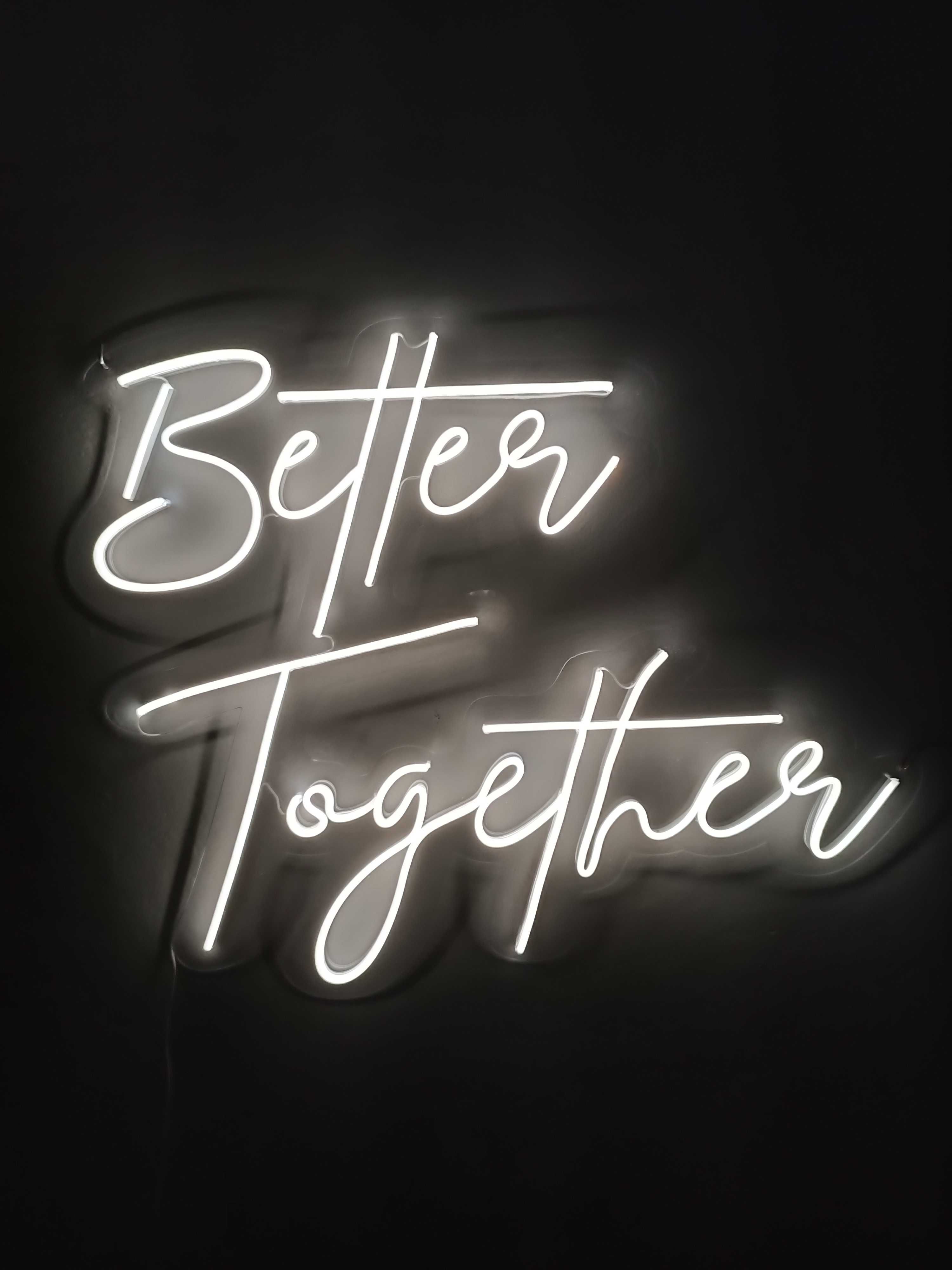 Neon Better Together /Możliwość wysyłki ! Okazja !