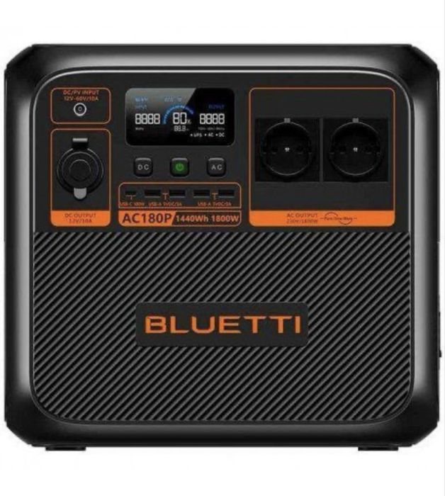 Зарядна станція Bluetti AC180P EU ( європейські розетки)