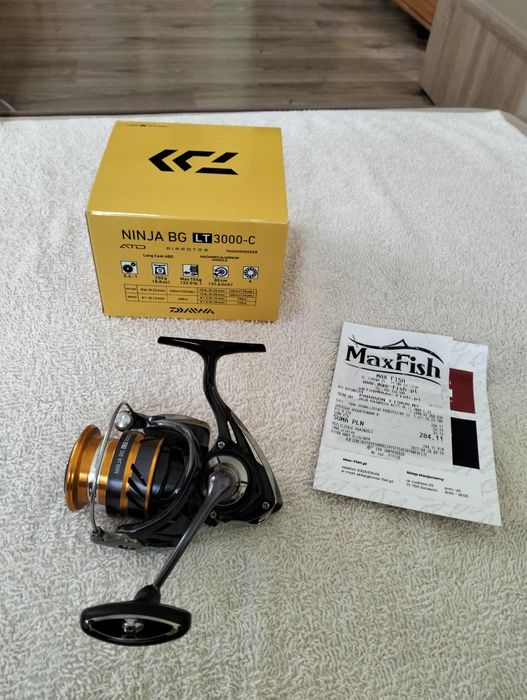 Nowy kołowrotek Daiwa Ninja BG LT 3000-C