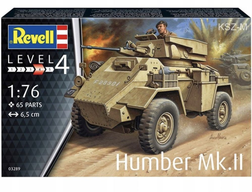 Model plastikowy do sklejania  1:76 Revell Humber Mk.II (03289)