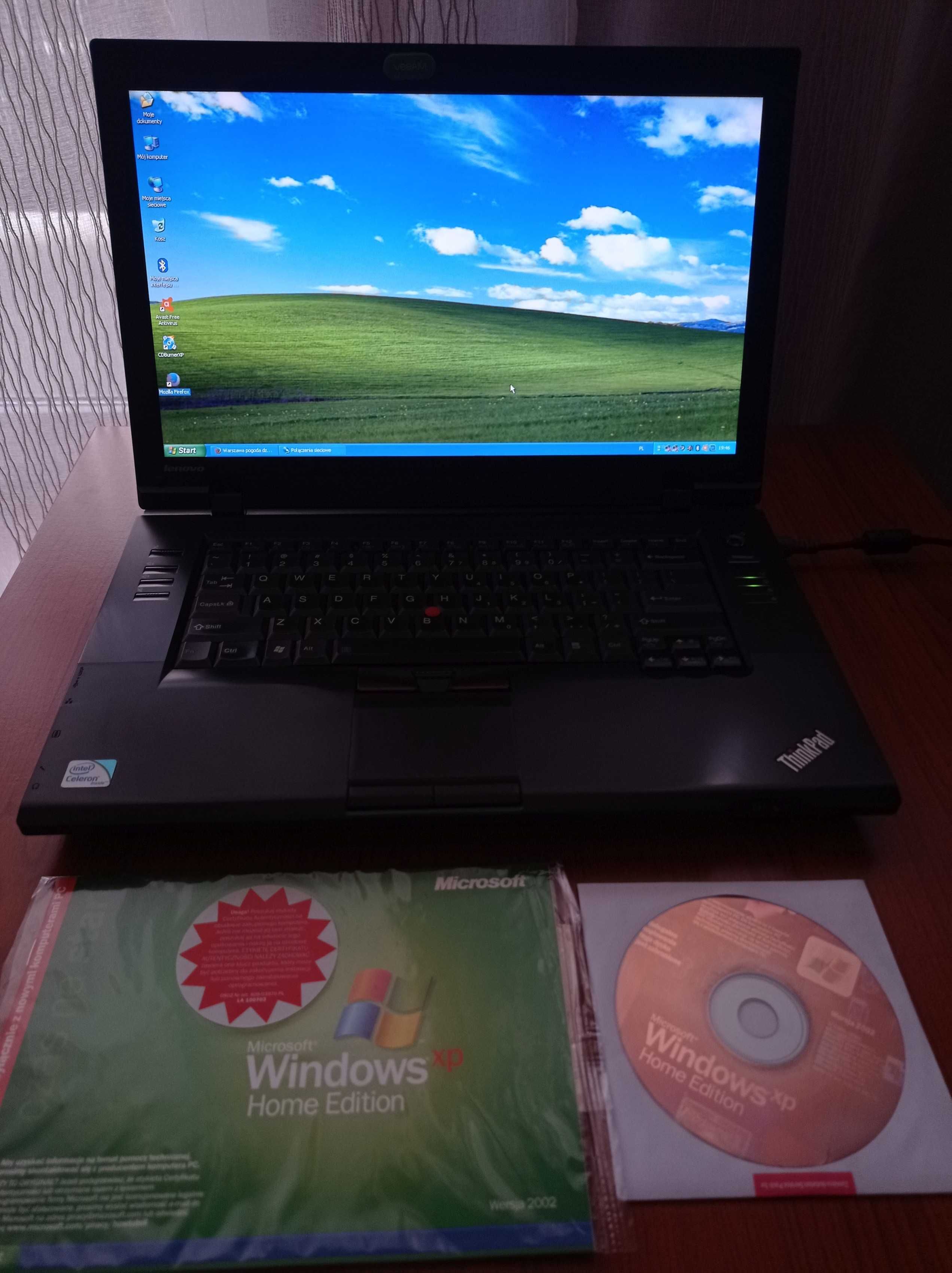 Używany Laptop Lenovo ThinkPad SL510 WinXP licencja