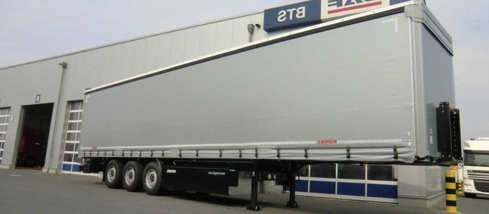 Wynajem naczepy Kogel firanka standard code XL