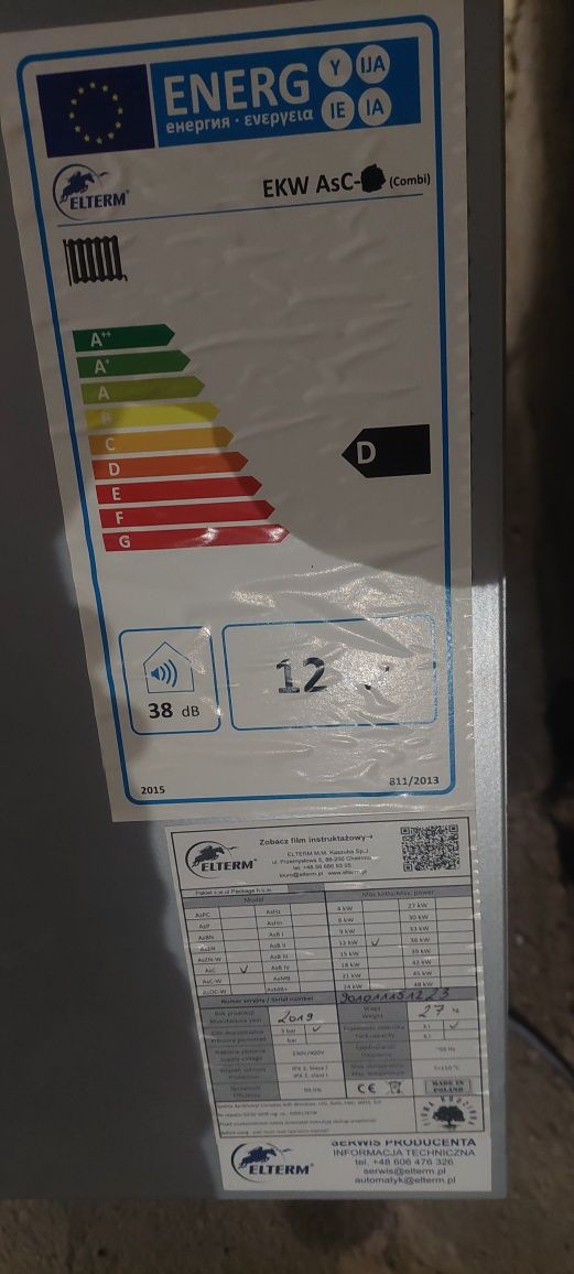 Piec elektryczny 12 kw