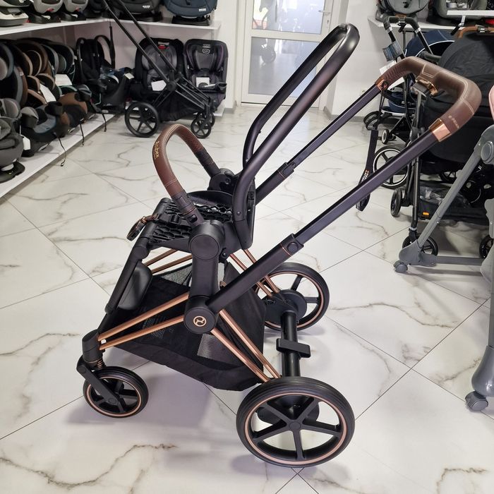 Шасі і каркас прогулянкового блоку Cybex e Priam 3.0 rose gold НОВА